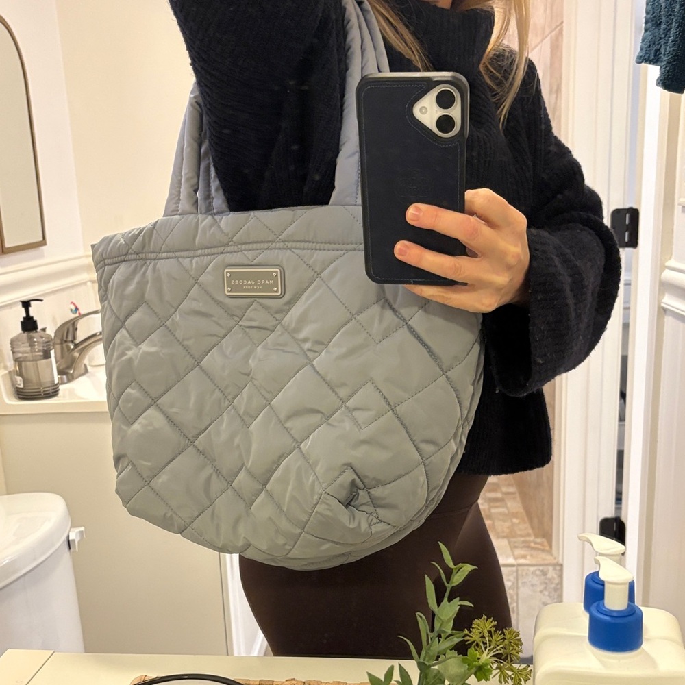 Marc Jacobs Quilted light blue Tote Bag - Picture 5 of 5